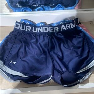Under Armour Women's Navy Blue Shorts